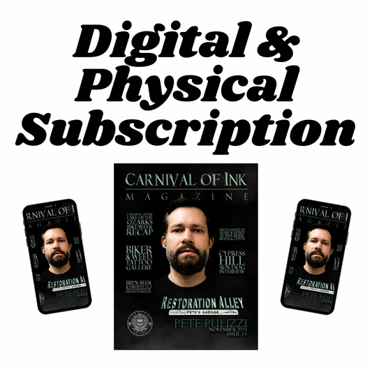 Digital & Physical Magazine Subscription - Carnival of Ink Magazine