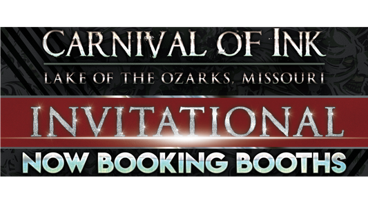 Tattoo Artist Booth — 2026 Lake of the Ozarks Invitational - Carnival of Ink Magazine